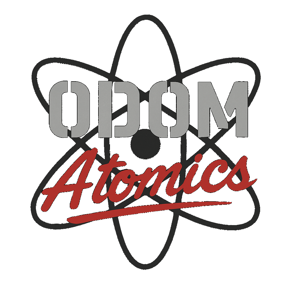 ODOM Atomics logo